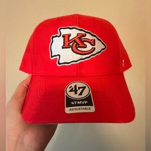 47 Brand Red Kansas City Chiefs Hat